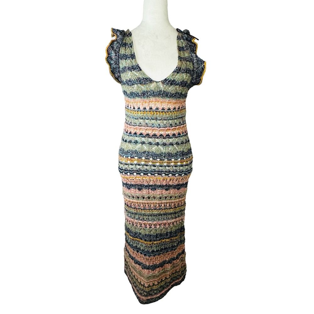 Zara Women's Crochet Dress Size Small